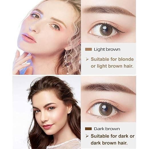 Waterproof 4-Point Eyebrow Pen (Pack of 2)