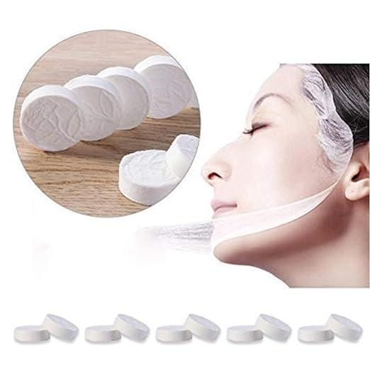 50-Pack Disposable Face Mask Tablets
