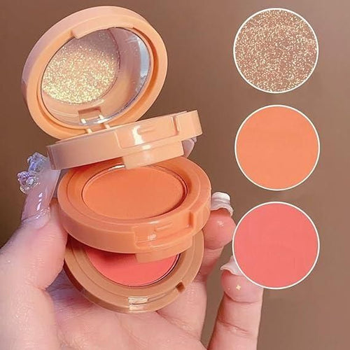 3-in-1 Blush & Glow Palette