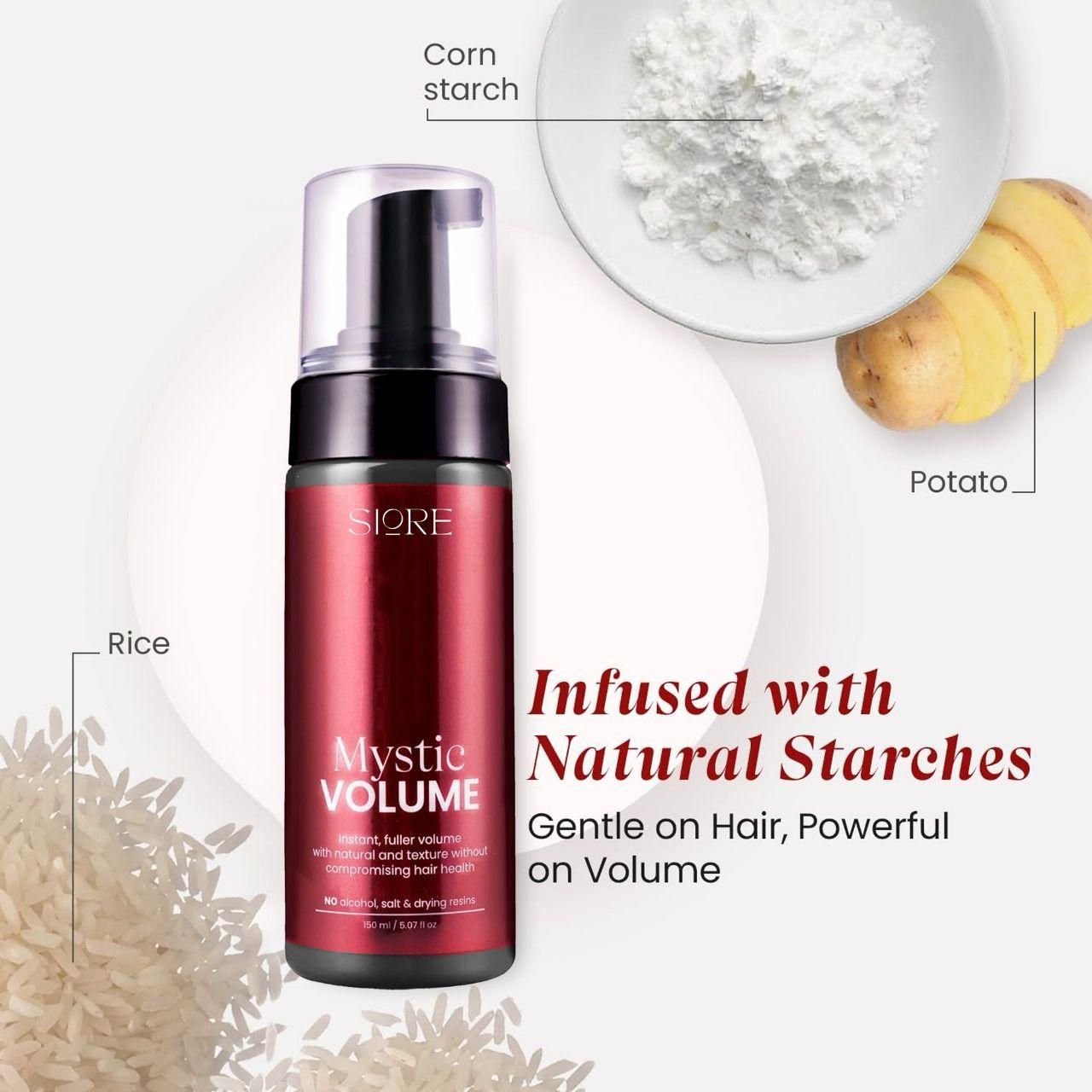 Siore Mystic Volume Spray – Instant Full, Natural Hair