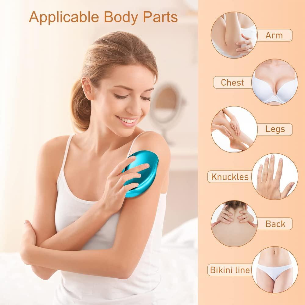 Crystal Hair Eraser – Painless, Reusable Hair Remover