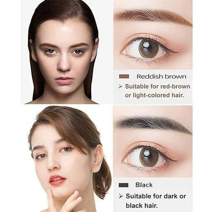 Waterproof 4-Point Eyebrow Pen (Pack of 2)
