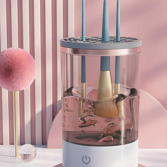 Automatic Make Up Brush Cleaner